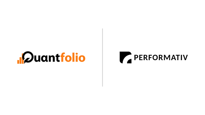 Quantfolio and Performativ partnership